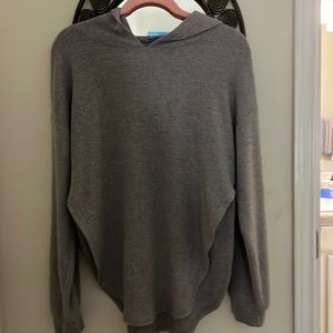 Gray fashion nova hoodie size medium